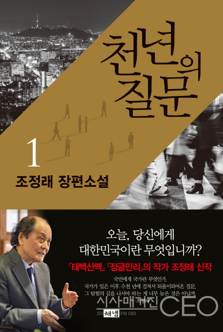 천년의 질문 전 3권 조정래 저