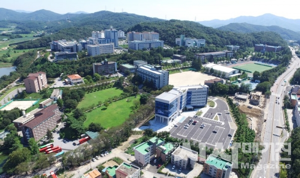 순천향대학교 캠퍼스 전경