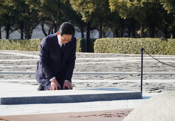 봉하 노무현 대통령 묘역 참배, 양승조(전) 충남지사
