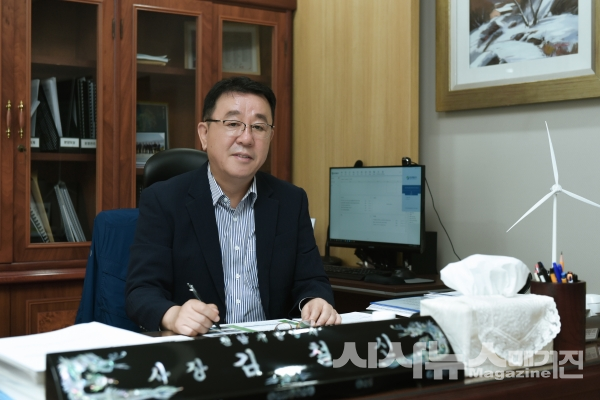 “블루에너지 해상풍력 사업에 전념해 청정 전남을 만들어 가겠습니다”