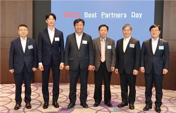 HDC현대산업개발, '베스트파트너스데이' 개최…우수협력사 시상